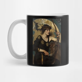 Sagittarius the Archer Zodiac Illustration Mug